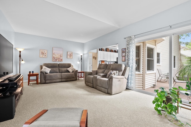 6794 Brickleton Ct, Portage, MI 49024 - carpeted living area with baseboards
