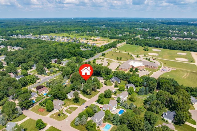 6794 Brickleton Ct, Portage, MI 49024 - aerial view of property's location
