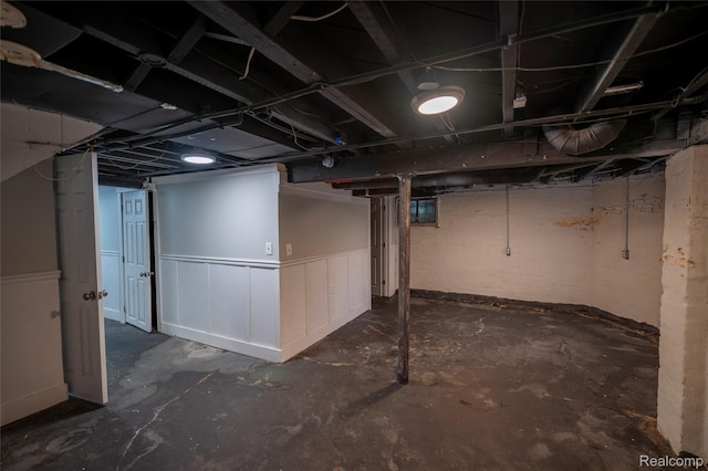 1731 Parker St, Detroit, MI 48214 - view of unfinished below grade area