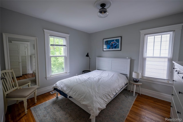 1731 Parker St, Detroit, MI 48214 - bedroom with baseboards and wood finished floors