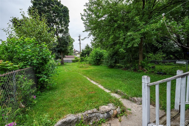 1731 Parker St, Detroit, MI 48214 - view of fenced backyard