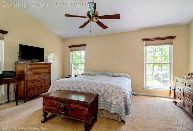 41503 Haggerty Woods Ct Unit 35, Canton, MI 48187 - carpeted bedroom featuring a ceiling fan and baseboards