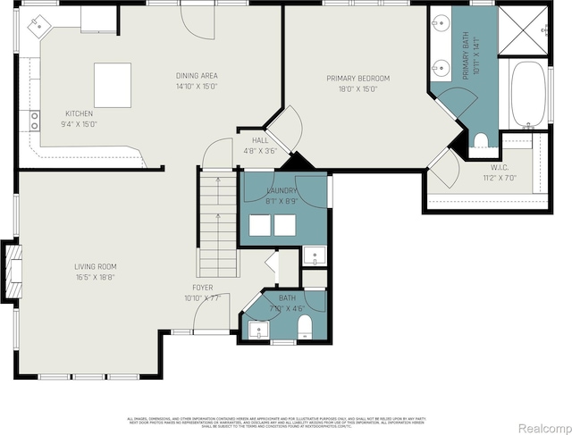 5103 Coachlight Dr, Fenton, MI 48430 - view of home floor plan
