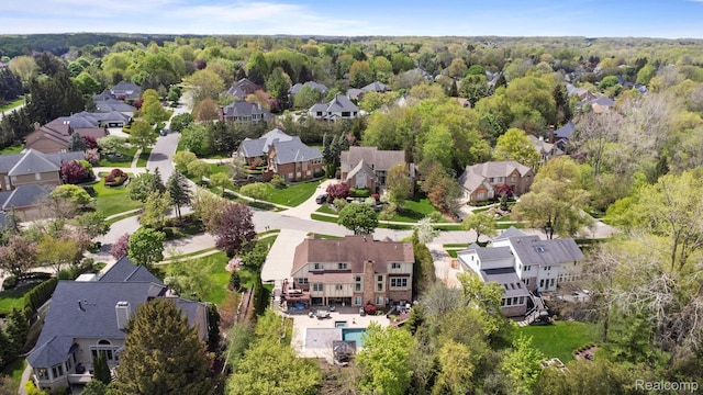 900 Mcdonald Dr, Northville, MI 48167 - aerial view of residential area
