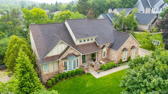 900 Mcdonald Dr, Northville, MI 48167 - view from above of property