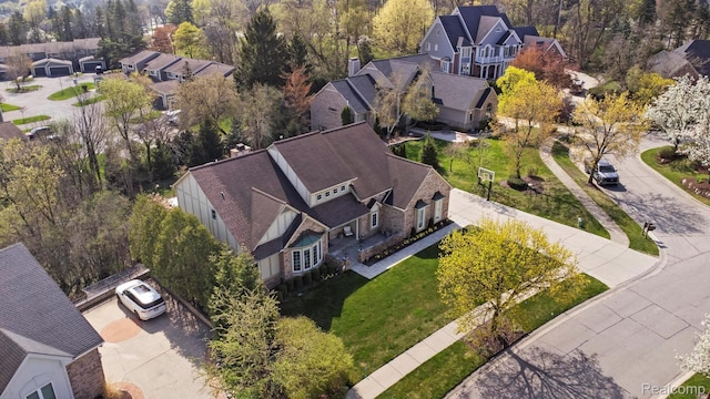900 Mcdonald Dr, Northville, MI 48167 - aerial view of residential area