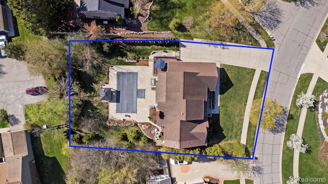 900 Mcdonald Dr, Northville, MI 48167 - view of property location featuring property boundaries highlighted