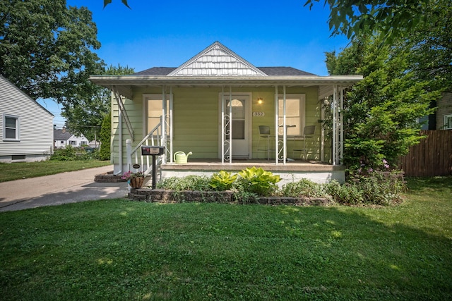 352 W Tacoma St, Clawson, MI 48017 - bungalow with a porch and roof with shingles