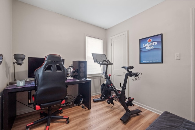 352 W Tacoma St, Clawson, MI 48017 - home office featuring wood finished floors and baseboards