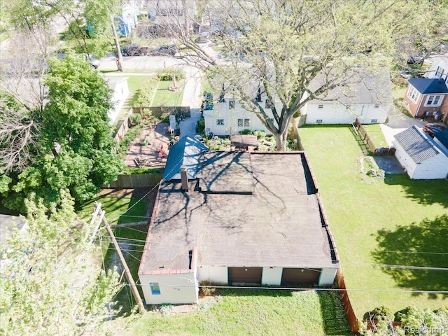 1313 Wall St, Port Huron, MI 48060 - aerial perspective of suburban area