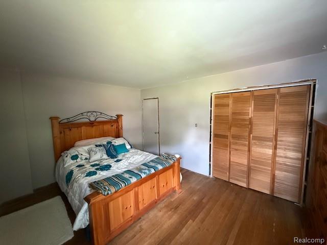 3103 Roush Rd, Hastings, MI 49058 - bedroom with wood finished floors