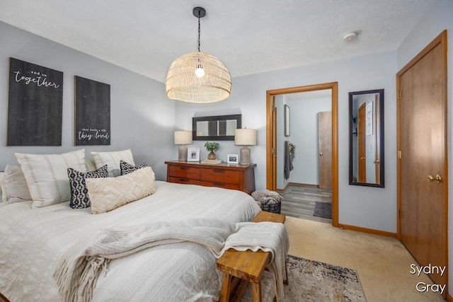 11200 Ivory Valley Dr NE, Rockford, MI 49341 - bedroom with baseboards and light colored carpet