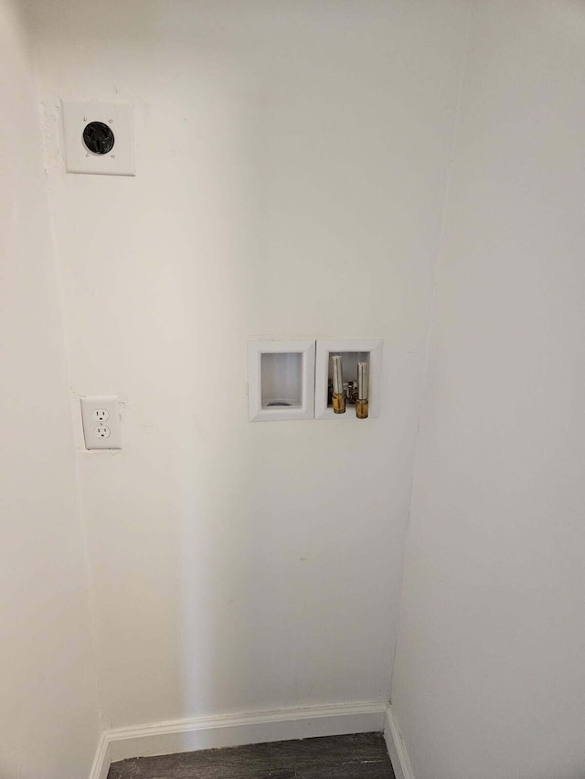 538 Whitney Ave, Morenci, MI 49256 - washroom featuring hookup for an electric dryer and washer hookup