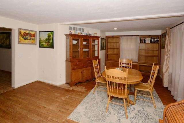 2357 River St, Kalamazoo, MI 49048 - dining area with light wood-style floors and baseboards