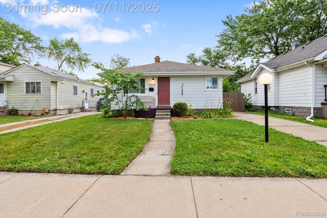 24528 Schroeder Ave, Eastpointe, MI 48021 - view of front of home with a chimney