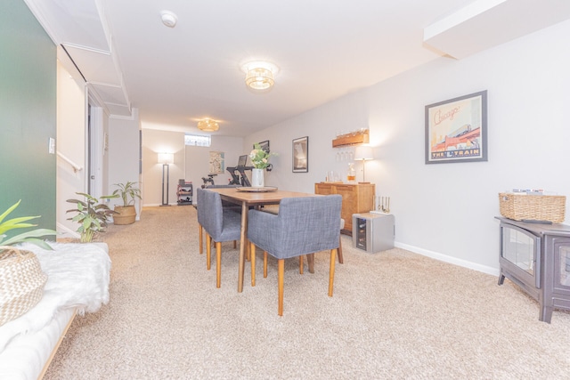 2041 Norfolk Ave, Ann Arbor, MI 48103 - carpeted dining area featuring baseboards
