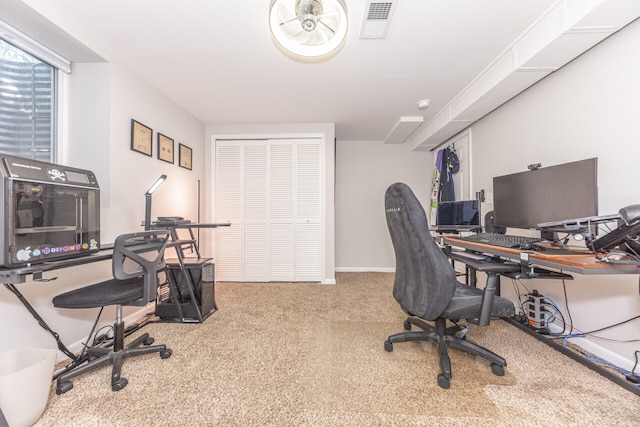 2041 Norfolk Ave, Ann Arbor, MI 48103 - office area with carpet flooring and baseboards