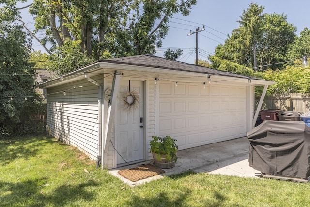 2041 Norfolk Ave, Ann Arbor, MI 48103 - view of detached garage