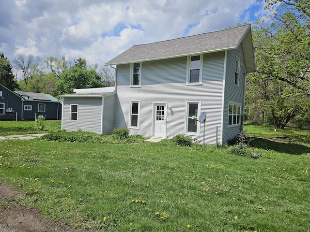 4084 Seneca St, Weston, MI 49289 - view of front of house with a front yard