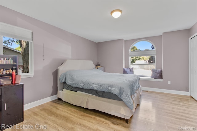 2930 Wisconsin Rd, Troy, MI 48083 - bedroom featuring light wood-style floors and baseboards