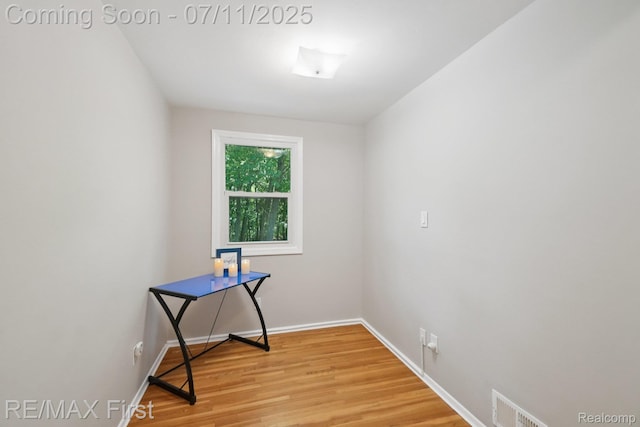 5910 Hillsboro Rd, Davisburg, MI 48350 - unfurnished room featuring light wood-type flooring and baseboards