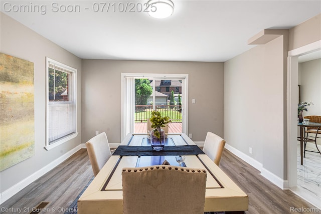 18024 Fairfield St, Redford, MI 48221 - dining area with wood finished floors and plenty of natural light