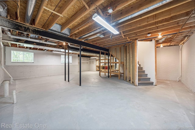 31085 Chatsford St, Novi, MI 48377 - basement with stairs