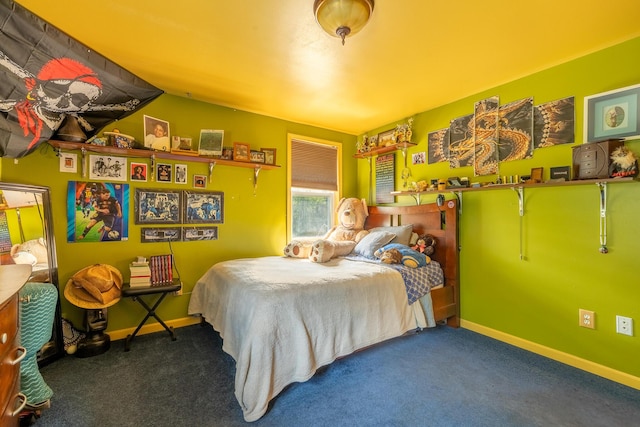19744 Ivey Rd, Chelsea, MI 48118 - carpeted bedroom featuring baseboards