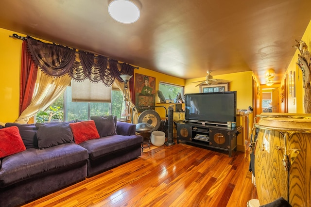 19744 Ivey Rd, Chelsea, MI 48118 - living area featuring hardwood / wood-style floors