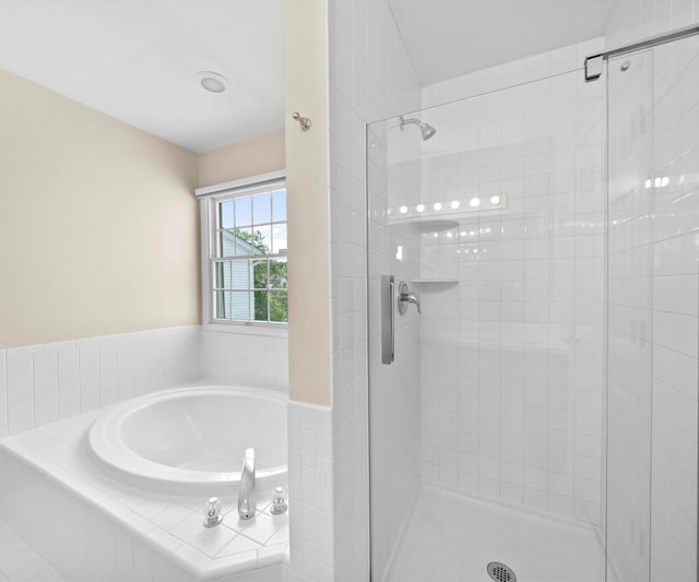 668 Boston Ct, Ann Arbor, MI 48103 - full bath featuring a shower stall and a garden tub