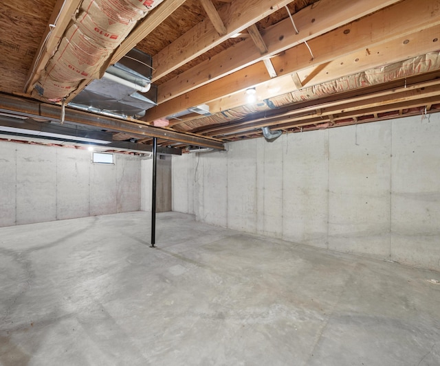 668 Boston Ct, Ann Arbor, MI 48103 - view of unfinished below grade area