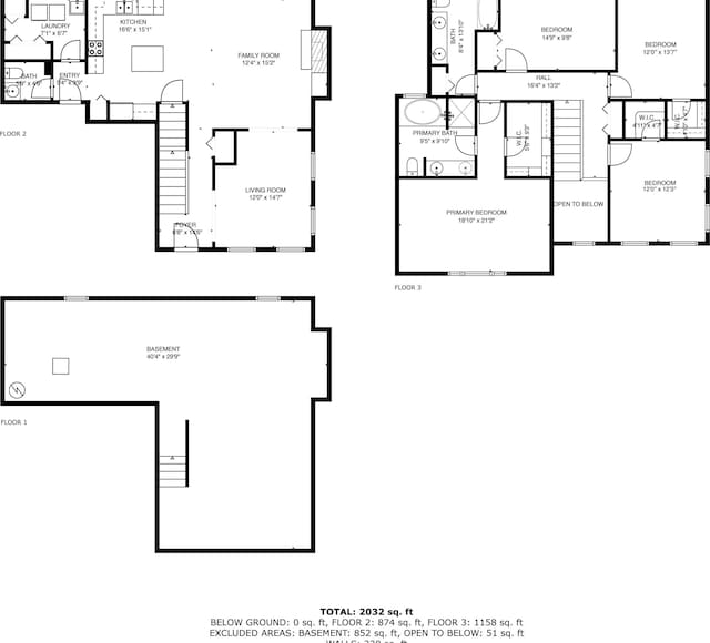 668 Boston Ct, Ann Arbor, MI 48103 - view of floor plan / room layout