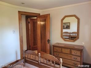 17951 Prospect St, Dearborn Heights, MI 48122 - bedroom featuring crown molding