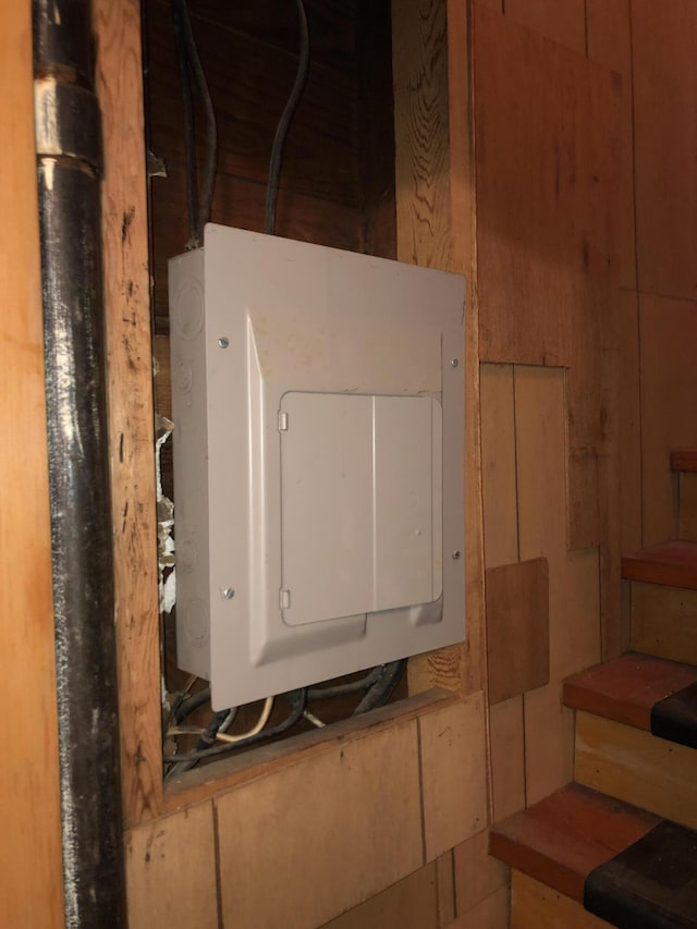 1483 Rose Ave, Benton Harbor, MI 49022 - utility room with electric panel
