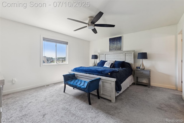 7057 Primrose Ln, Grand Blanc, MI 48439 - bedroom featuring carpet and a ceiling fan