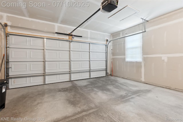 7057 Primrose Ln, Grand Blanc, MI 48439 - garage featuring a garage door opener