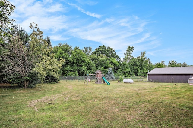 36466 M 40, Paw Paw, MI 49079 - view of yard featuring a playground