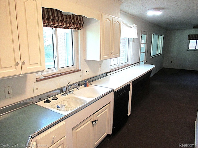 34005 Alta Loma Dr, Farmington, MI 48335 - kitchen with white cabinetry and open floor plan