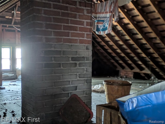 4342 Tyler St, Detroit, MI 48238 - view of attic