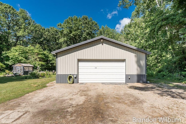 2289 S Sullivan Rd, Ravenna, MI 49451 - view of detached garage