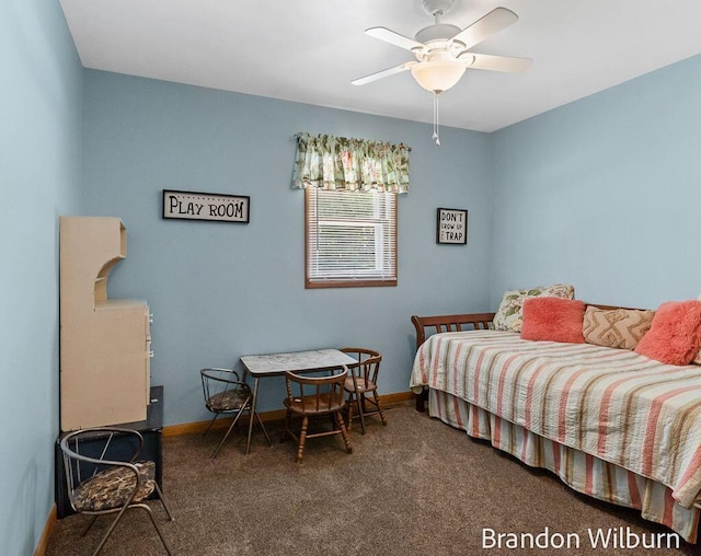 2289 S Sullivan Rd, Ravenna, MI 49451 - carpeted bedroom featuring baseboards