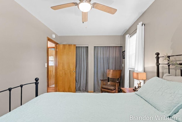 2289 S Sullivan Rd, Ravenna, MI 49451 - bedroom featuring ceiling fan