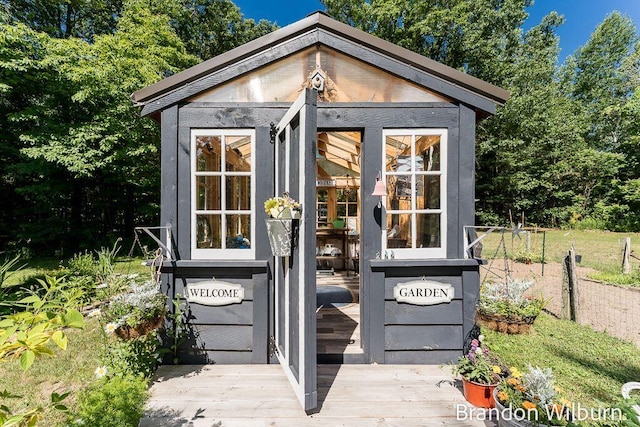 2289 S Sullivan Rd, Ravenna, MI 49451 - view of outdoor structure