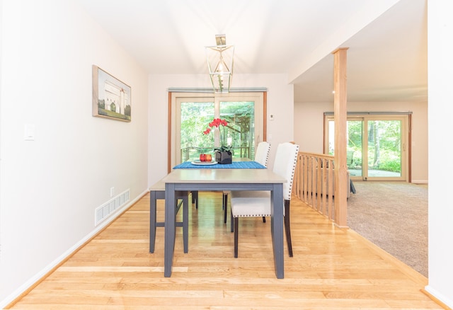 2728 Kimberley Rd, Ann Arbor, MI 48104 - dining space featuring wood finished floors and baseboards