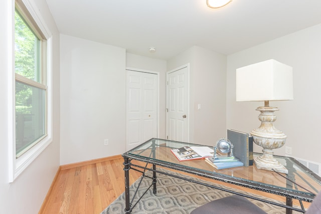 2728 Kimberley Rd, Ann Arbor, MI 48104 - office space featuring wood finished floors and baseboards