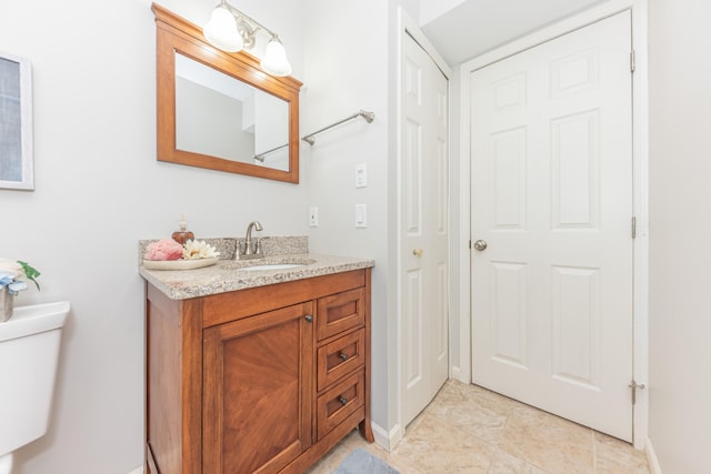 2728 Kimberley Rd, Ann Arbor, MI 48104 - bathroom featuring vanity and toilet