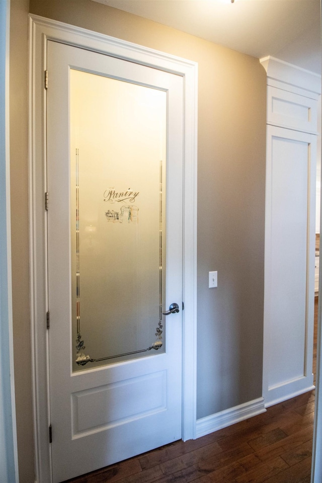 7380 Vassar Rd, Grand Blanc, MI 48439 - detailed view of wood finished floors and baseboards