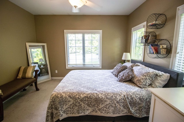 7380 Vassar Rd, Grand Blanc, MI 48439 - bedroom with light carpet and multiple windows
