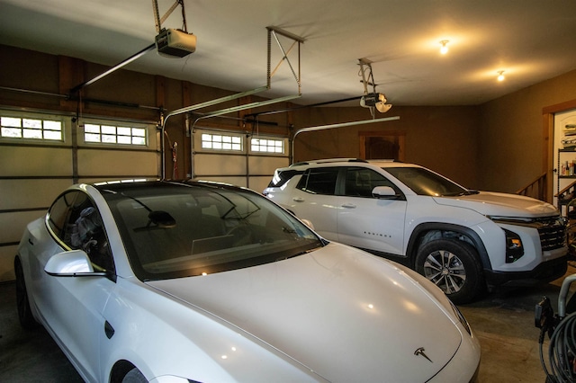 7380 Vassar Rd, Grand Blanc, MI 48439 - garage with a garage door opener