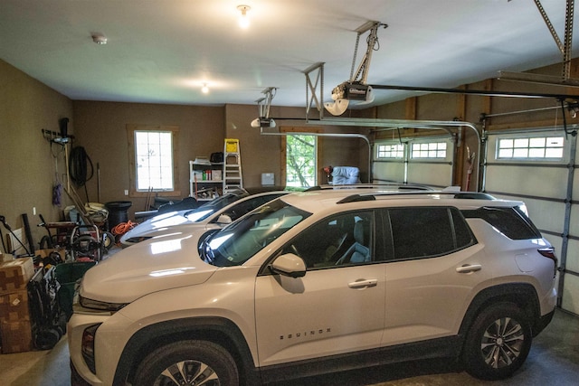 7380 Vassar Rd, Grand Blanc, MI 48439 - garage with a garage door opener